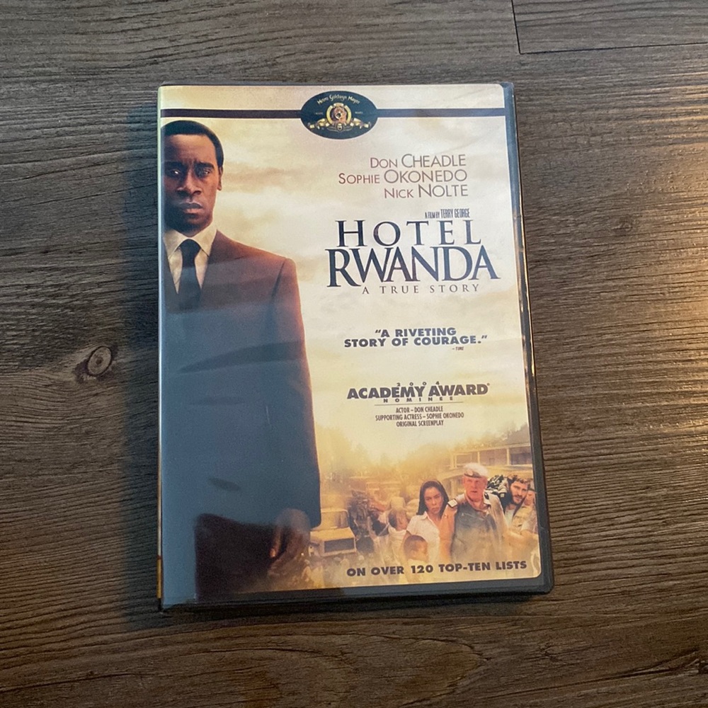 Hotel Rwanda DVD
